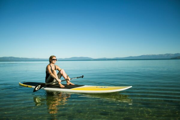 Standup Paddleboarding on Lake Tahoe